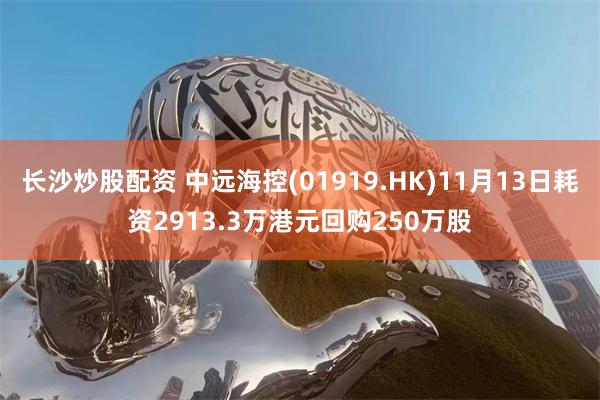 长沙炒股配资 中远海控(01919.HK)11月13日耗资2913.3万港元回购250万股