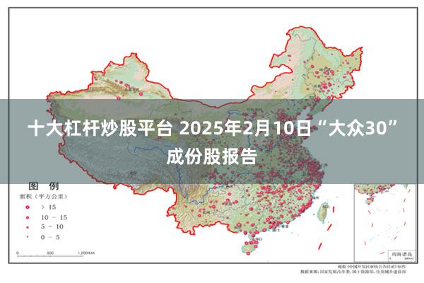 十大杠杆炒股平台 2025年2月10日“大众30”成份股报告